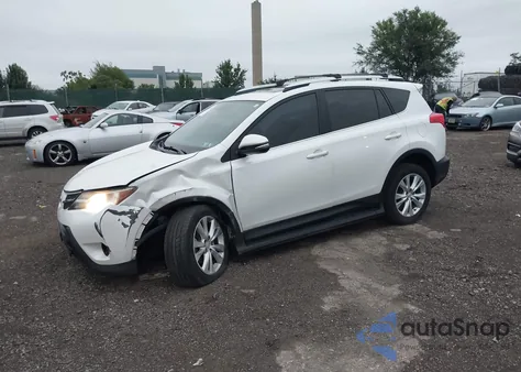 2014 Toyota Rav4 Limited z USA, uszkodzony, nr VIN 2T3DFREV4EW145120